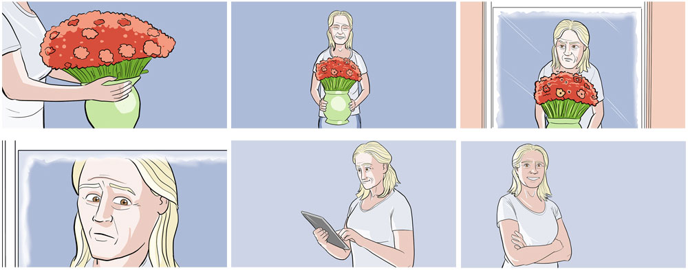 story boarding artwork