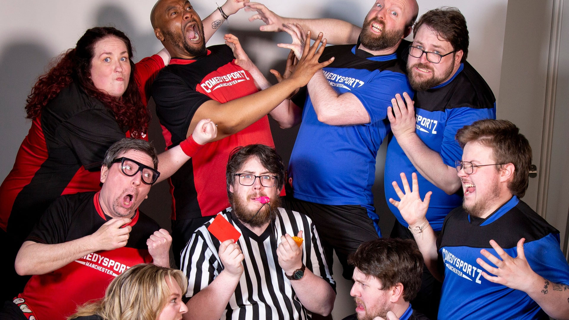 Website design for Comedysportz Manchester